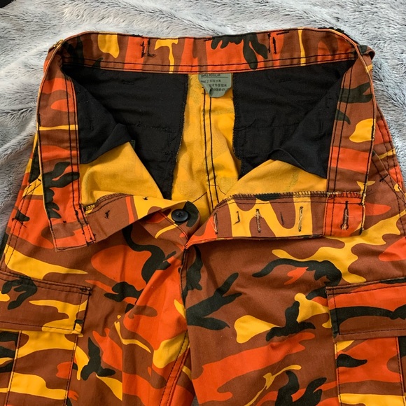 Army-style Orange Camo Pants🔥 - Picture 11 of 13
